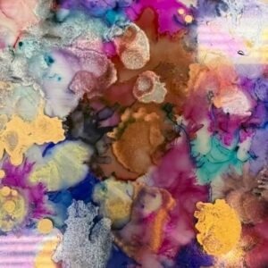 Artzi Events – Proof you don’t need experience to make something beautiful Just color, movement, and a l