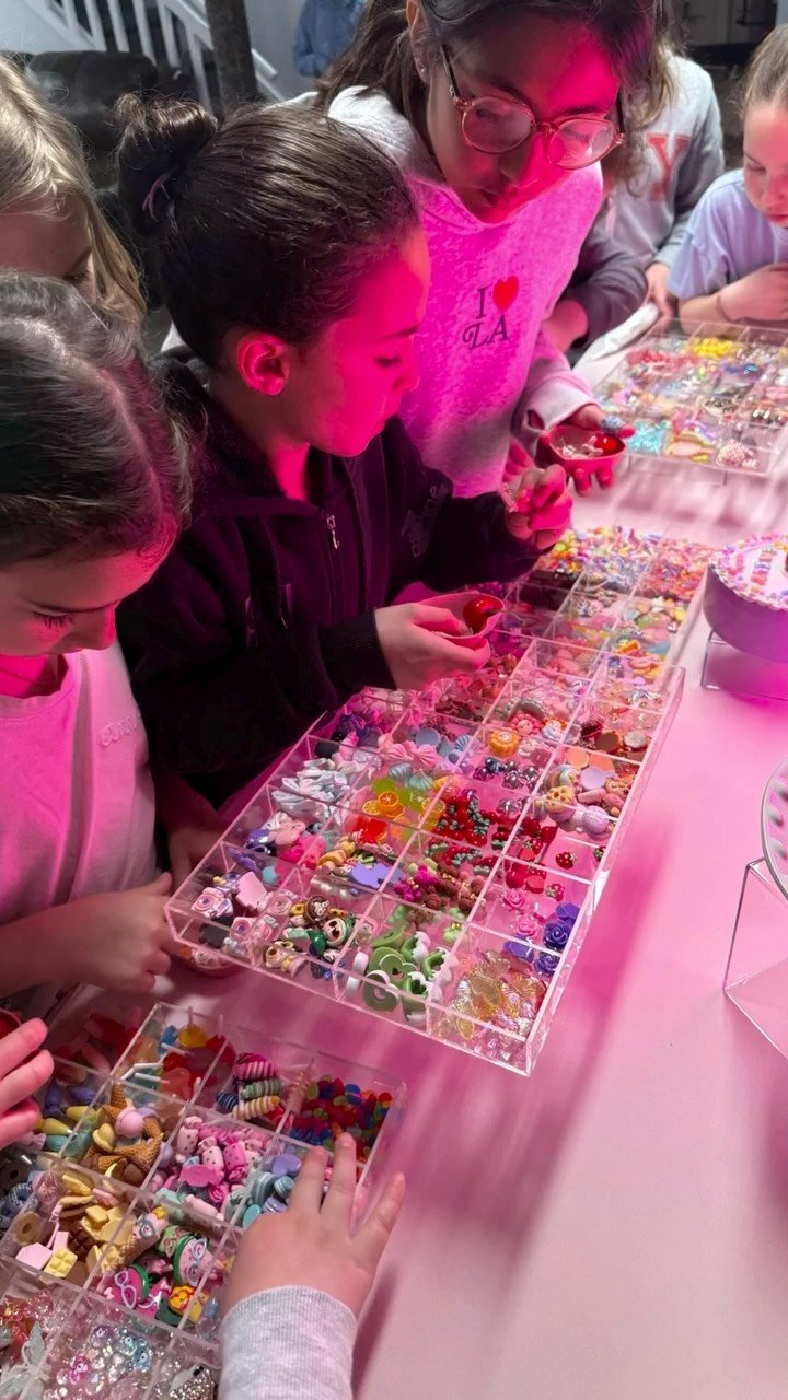 Artzi Events – Decoden jewelry box birthday party—creamy, colorful, and covered in charms #decadent #cra