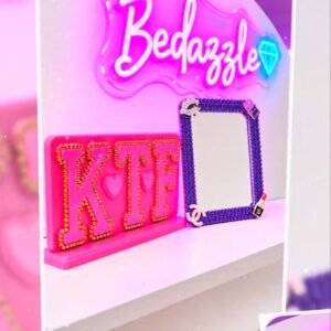 Artzi Events – When the Bat Mitzvah girl loves to bedazzle so much, she even showed up in her own DIY bed