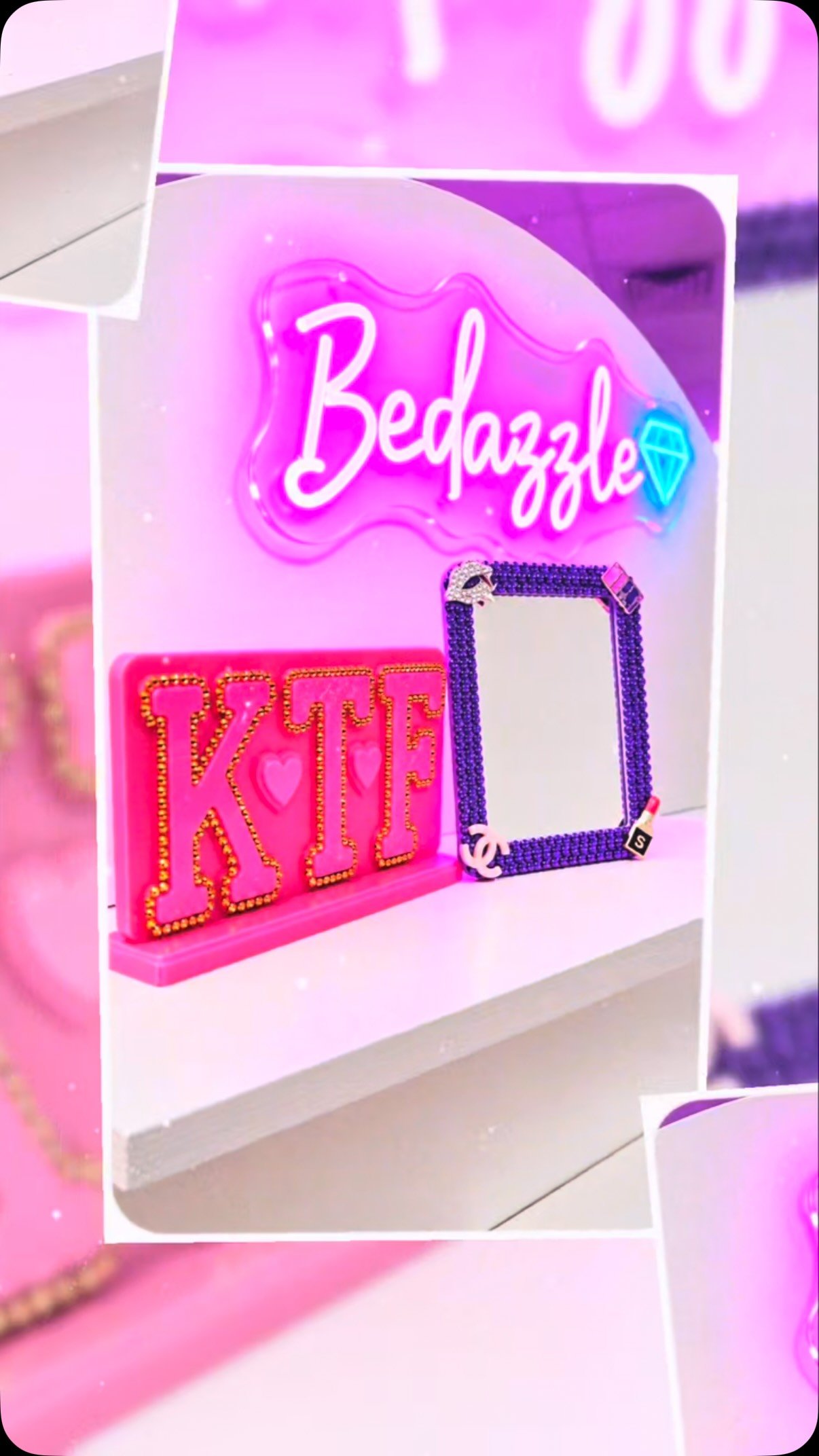 Artzi Events – When the Bat Mitzvah girl loves to bedazzle so much, she even showed up in her own DIY bed