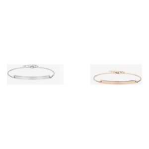 Delicate bar bracelet