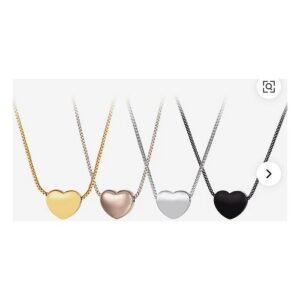 Petite heart necklace