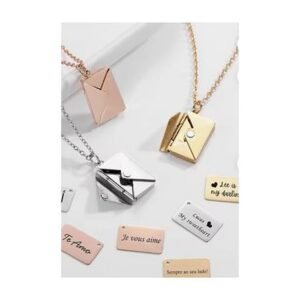 Envelope necklace