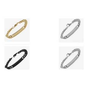 Classic chain ID bracelet