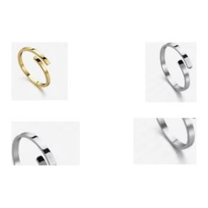 Minimalist open ring